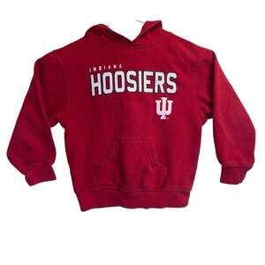 Gen2 Indiana Hoosiers Hoodie Youth M 5/6 Red IU Pullover Sweatshirt